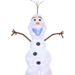 Personnage Olaf lumineux Disney La Reine des neiges 60 LED < Gifi Outlet
