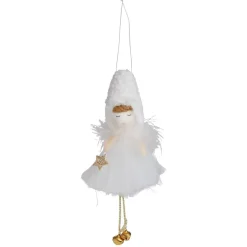 Personnage à suspendre blanc et doré - 4 modèles < Gifi Outlet