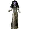 Petite fille tête craquée Halloween animé lumineux sonore à suspendre < Gifi Outlet