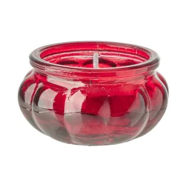 Photophore rond en verre gris Ø6xH3cm < Gifi