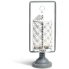 Photophore rotatif gris et blanc < Gifi Hot