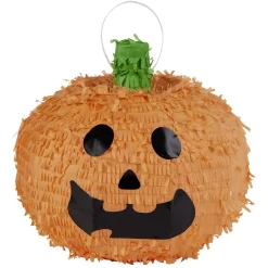 Piñata citrouille orange 50xH30cm