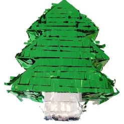 Piñata forme sapin de Noël vert H25cm