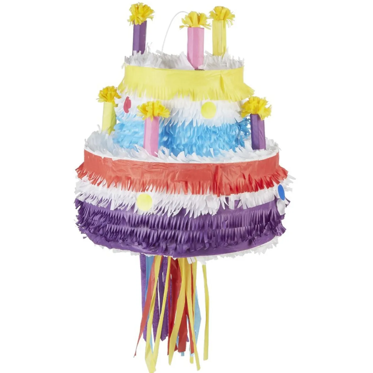 Piñata gâteau d'anniversaire en carton