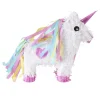 Piñata licorne blanche et rose avec masque 33x35cm < Gifi Discount