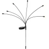 Pic bulbe effet lucioles solaire à LED blanc chaud H70cm < Gifi Discount