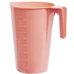 Pichet plastique gradué 1,5L coloré (3 modèles) < Gifi Online