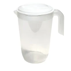 Pichet plastique transparent Ø14,5x21,5cm < Gifi Clearance