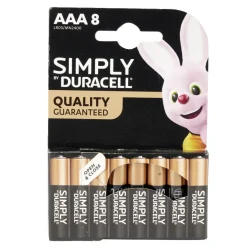 Pile LR03 type AAA x8 Duracell