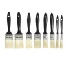 Pinceau de peinture x8 en plastique et acier