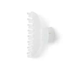 Pince cheveux blanc mat L9cm