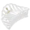 Pince cheveux coquillage blanc nacré L6cm