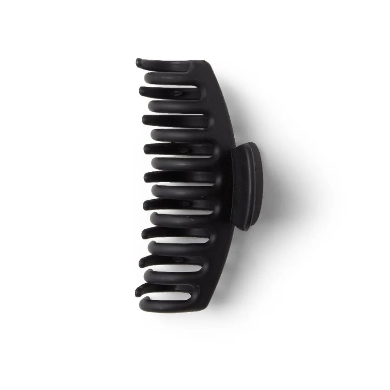 Pince cheveux crabe noir mat L11cm
