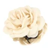 Pince à cheveux fleur camélia Ø9cm (2 modèles rouge ou écru) < Gifi Best