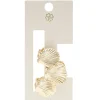 Pince cheveux mini coquillage métal doré L6cm < Gifi