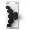 Pince cheveux noir mat design arrondi L10cm < Gifi Sale