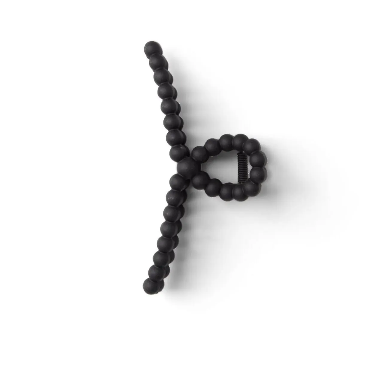 Pince cheveux noir mat L11cm