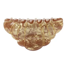 Pince à cheveux plastique forme croissant ou bretzel L9cm (2 modèles) < Gifi Outlet