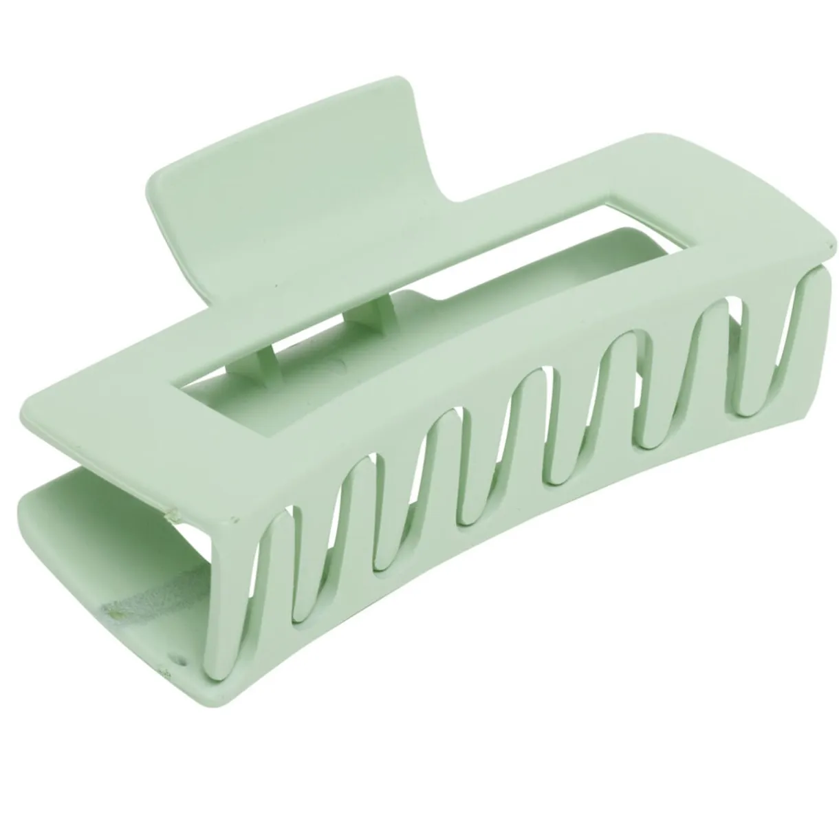 Pince à cheveux rectangulaire unie mate 10x4,5xH4,5cm (4 modèles) < Gifi Online