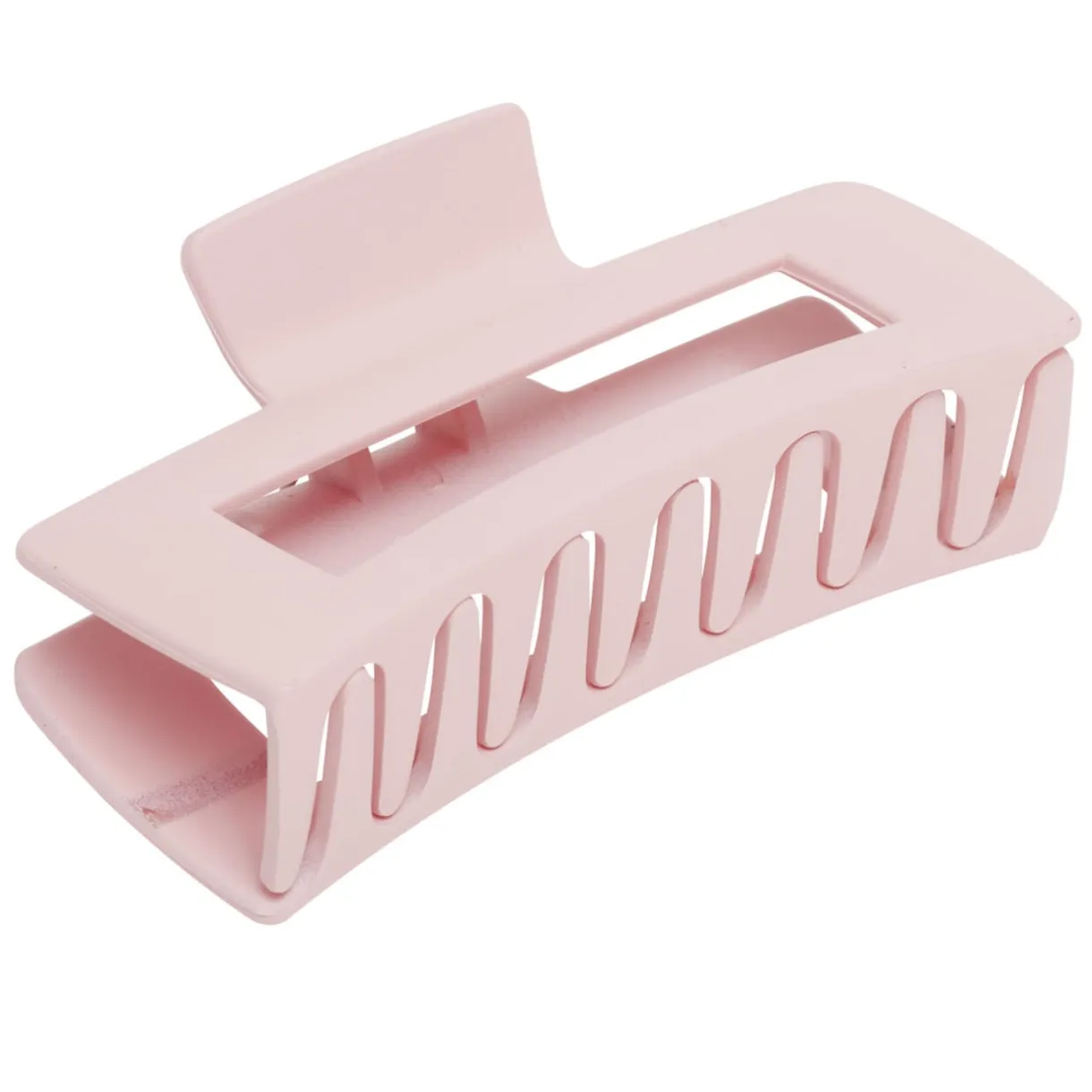 Pince à cheveux rectangulaire unie mate 10x4,5xH4,5cm (4 modèles) < Gifi Online