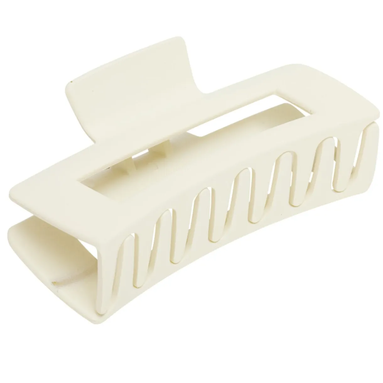 Pince à cheveux rectangulaire unie mate 10x4,5xH4,5cm (4 modèles) < Gifi Online