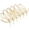 Pince cheveux spirale grand modèle métal doré L13cm < Gifi Sale