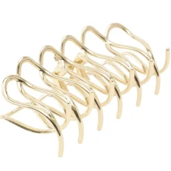 Pince cheveux spirale grand modèle métal doré L13cm < Gifi Sale