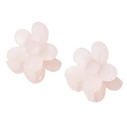 Pince à cheveux x2 fleur plastique Ø1,5cm (2 modèles)