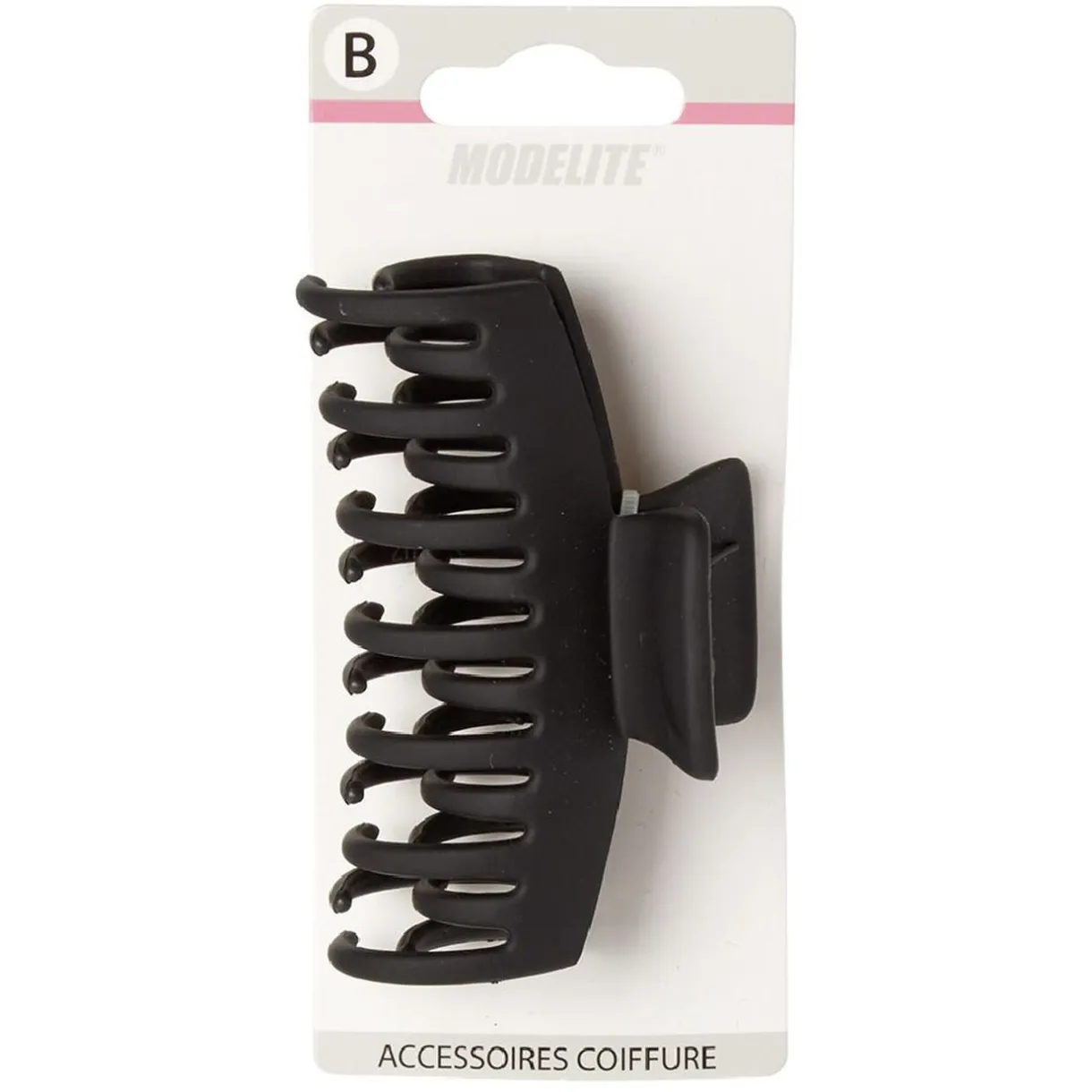 Pince croco à cheveux noir mat L9cm < Gifi New