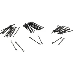 Pince guiche métal noir L.6,5/5,5/4,5 cm x45 < Gifi