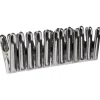 Pince à linge inox gris x12 < Gifi New