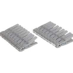 Pince à linge plastique gris x18 < Gifi Discount