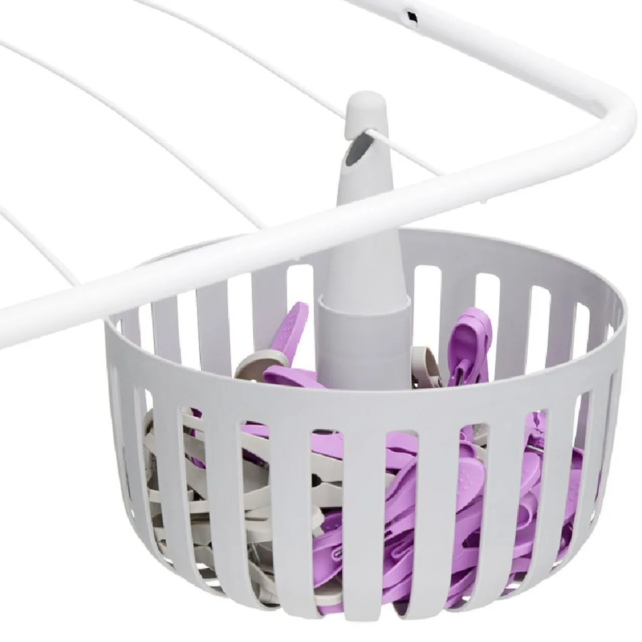 Pince à linge x30 avec panier
