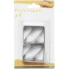 Pince nappe inox x4