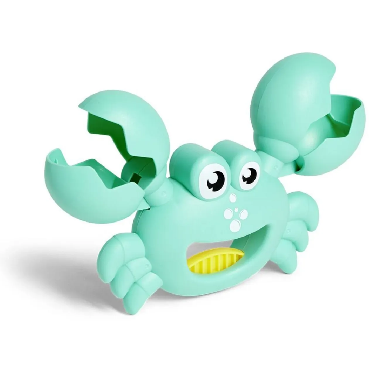 Pince à sable et coquillage forme crabe plastique (2 modèles)