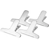 Pince à sachet inox x4