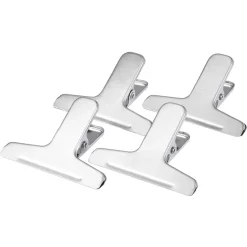 Pince à sachet inox x4
