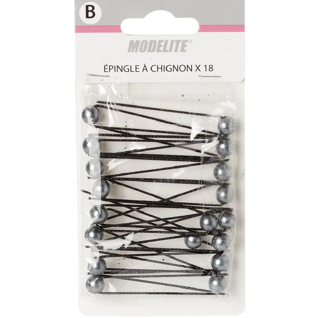 Épingle à chignon décor perle x18