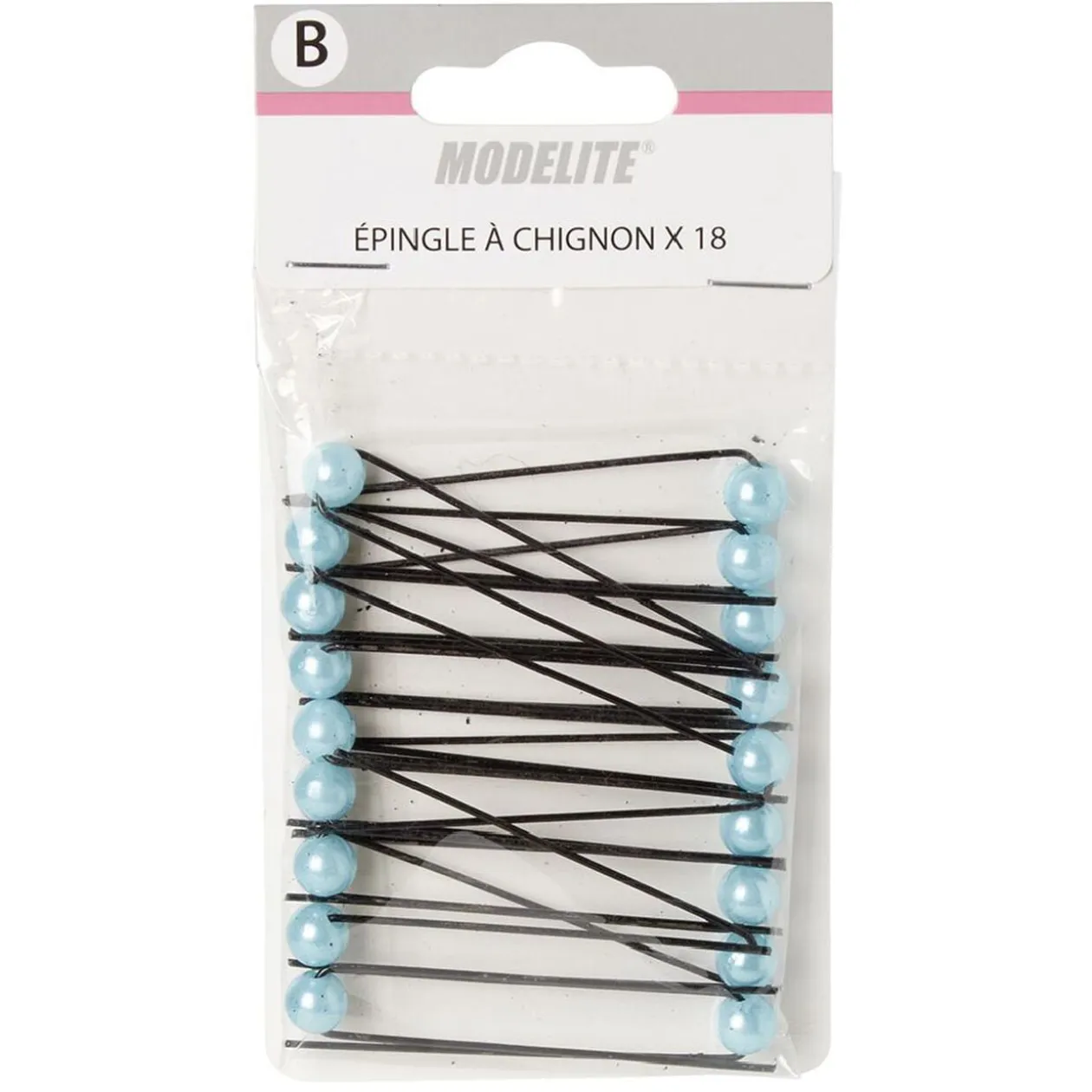 Épingle à chignon décor perle x18