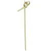 Pique apéritif bambou x40 extrémité nouée H10,5cm < Gifi