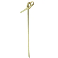 Pique apéritif bambou x40 extrémité nouée H10,5cm < Gifi