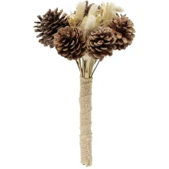 Piquet de pommes de pin bouquet artificiel Ø20xH32cm < Gifi Best