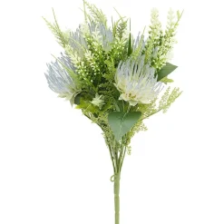 Piquet fleur artificielle Spider Ø25xH34cm blanc < Gifi Hot