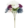 Piquet fleur artificielle Ø18xH32cm multicolore