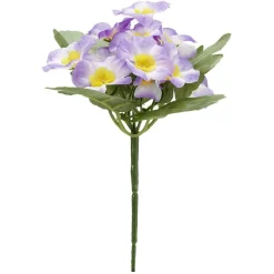 Piquet pensées artificielles 15 têtes H9 cm violet < Gifi Best