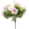 Piquet pivoine H38 cm rose - Fleur artificielle 18 têtes < Gifi Online