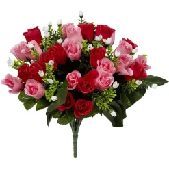 Piquet rose bouton rose fuchsia - Fleur artificielle 42 têtes < Gifi New