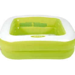 Piscinette gonflable enfant carré Intex 85x85xH23cm (2 modèles)
