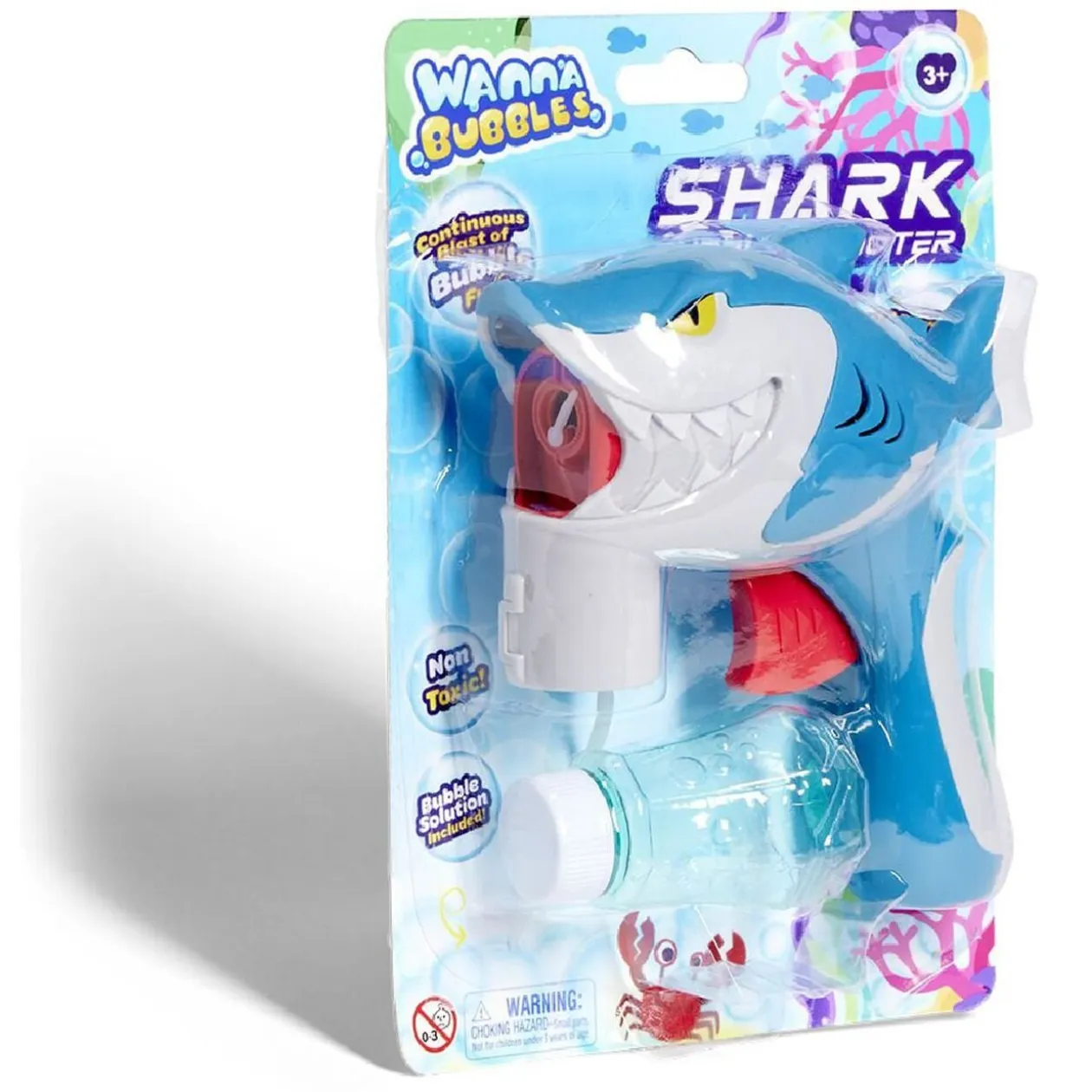 Pistolet à bulles requin 45ml