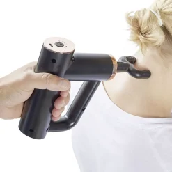 Pistolet de massage 4 têtes interchangeables et 6 vitesses < Gifi New
